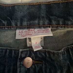 Isabel Maternity Jean Shorts